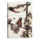 Зажигалка ZIPPO Spazuk Design с покрытием 540 Matte, латунь/сталь, разноцветная, 38x13x57 мм