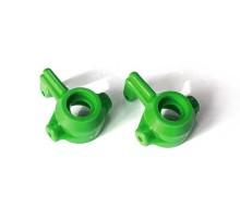 Капролоновые поворотные кулаки для Remo Hobby 1/16, зеленые, тюнинг  (2 шт)