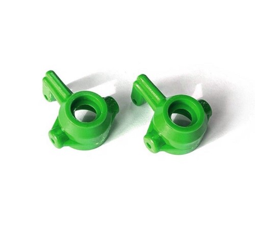 Капролоновые поворотные кулаки для Remo Hobby 1/16, зеленые, тюнинг  (2 шт)