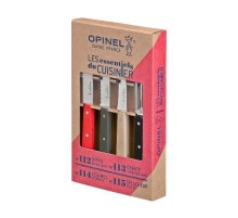 Набор ножей Opinel Les Essentiels Loft, нержавеющая сталь, (4 шт./уп.), 001626