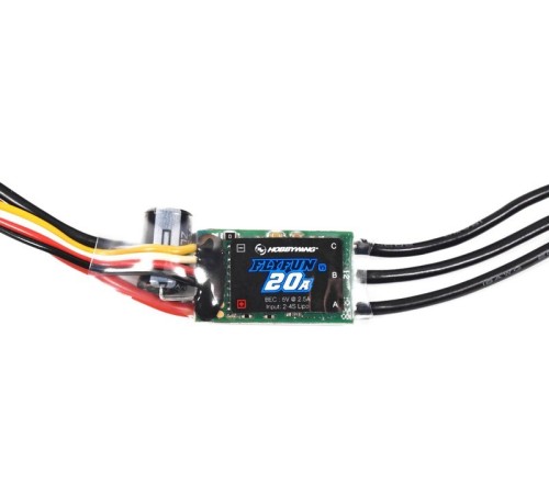 Бесколлекторный регулятор Hobbywing Flyfun-20A-V5 (20A-30A, Aircraft)