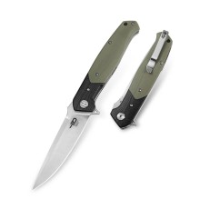 Нож Bestech Swordfish сталь D2, рукоять G10 черно-бежевая