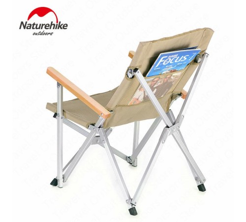 Стул складной Naturehike NH19JJ004 , черный, 6927595739297