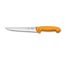 Нож жиловочный VICTORINOX Swibo с прямым лезвием 18 см, жёлтый