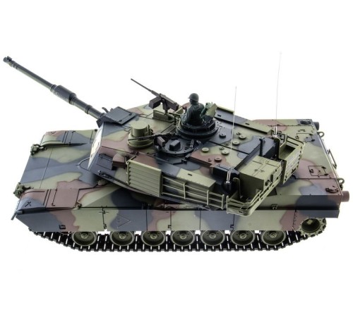 Радиоуправляемый танк Heng Long M1A2 Abrams Upgrade V7.0  2.4G 1/16 RTR