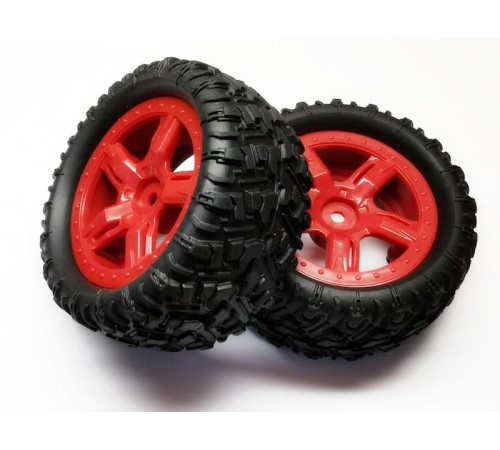 Колеса в сборе для монстра Remo Hobby 1/16, тюнинг