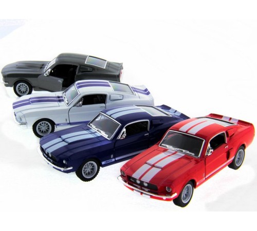 Машина Kinsmart 1:38 Shelby GT-500 1967 в асс. инерция (1/12шт.) б/к