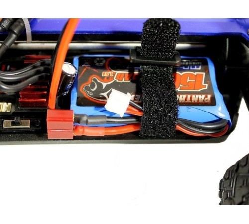 Радиоуправляемая трагги Remo Hobby S EVO-R Brushless (синяя) 4WD 2.4G 1/16 RTR