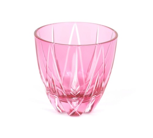 Рюмка TAJIMA GLASS Мерцание звезды 75 мл, золотисто-красная