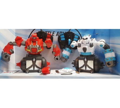 Радиоуправляемый бой роботов Crazon CR-17XZ01B Battle Armor, 2 робота, звук, свет