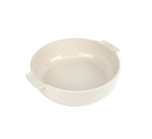 Круглая форма для запекания Peugeot Ceramic, 27 см, Франция, бежевая