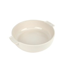 Круглая форма для запекания Peugeot Ceramic, 27 см, Франция, бежевая