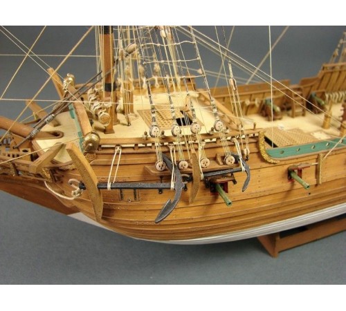 Сборная картонная модель Shipyard пинас Papegojan (№73), 1/96