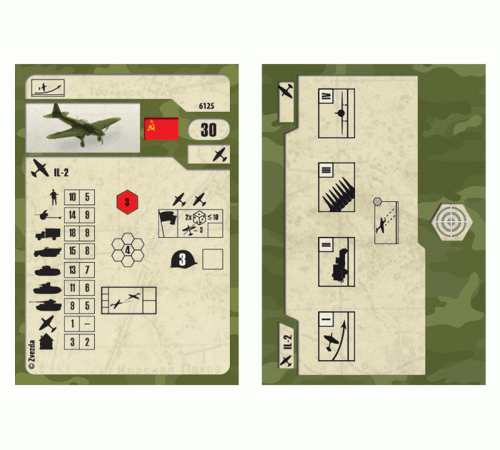 Сборная модель ZVEZDA Штурмовик Ил-2 обр. 1941г, 1/144