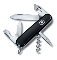 Нож перочинный VICTORINOX Spartan, 91 мм, 12 функций, чёрный