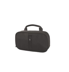 Несессер VICTORINOX Lifestyle Accessories 4.0 Overnight Essentials Kit, чёрный, нейлон, 23x4x13 см