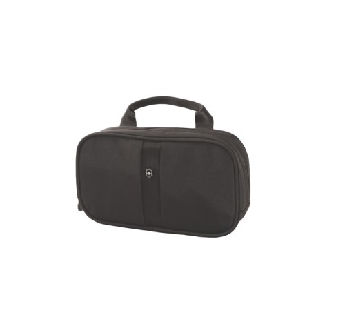 Несессер VICTORINOX Lifestyle Accessories 4.0 Overnight Essentials Kit, чёрный, нейлон, 23x4x13 см