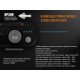 Налобный фонарь Fenix HP30R серый, HP30Rgrey