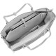Сумка VICTORINOX Victoria Charisma 15,6'', серебристая, нейлон/кожа/микрозамша, 43x15x33 см, 22 л