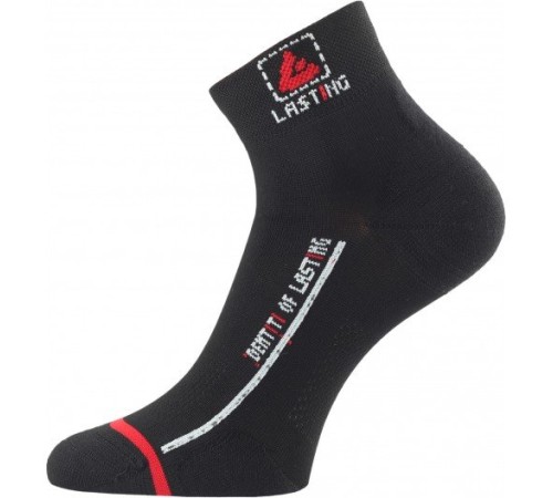 Носки Lasting TCU 900, microfiber+polyester, черный, размер L, TCU900L