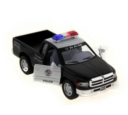Машина Kinsmart 1:44 Dodge RAM Police инерция (1/12шт.) б/к