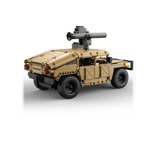 Радиоуправляемый конструктор CADA военный бронированный автомобиль HumVee (628 деталей)