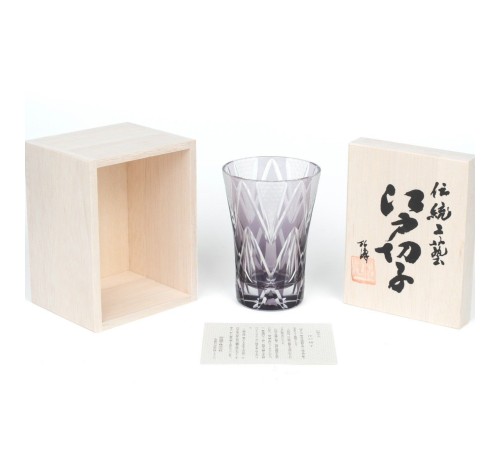 Стакан TAJIMA GLASS звездные грани 240 мл, 1 шт