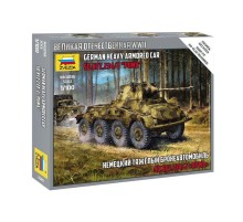 Сборная модель ZVEZDA Немецкий тяжелый бронеавтомобиль SD.KFZ.234/2 
