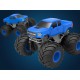 Радиоуправляемая машина-амфибия Double Eagle Ford Bigfoot 1/18 4WD 2.4G RTR