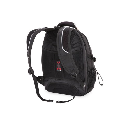 Рюкзак WENGER, 15”,черный/серый, полиэстер 900D/420D/М2 добби, 34x23x48 см, 38 л
