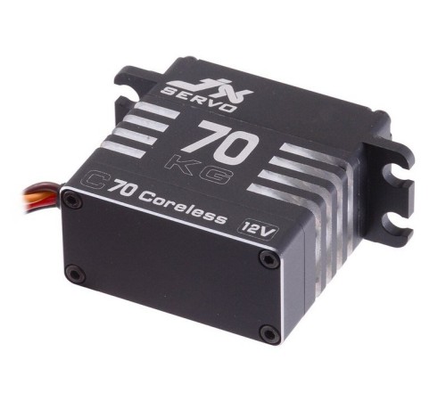 Сервомашинка цифровая JX Servo C70 (87г/72/0.08/12.0V) Full metal