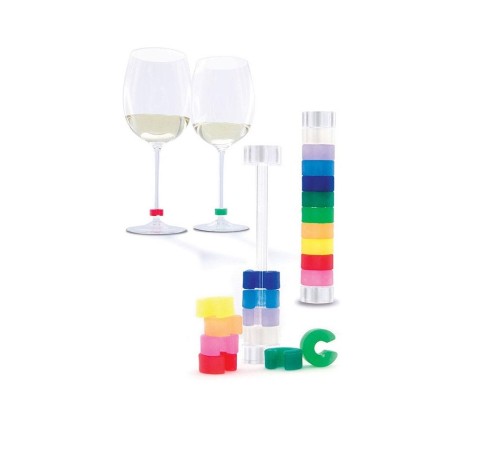Маркеры Pulltex Wine Glass Identifier 10шт.