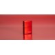 Зажигалка ZIPPO Classic с покрытием Metallic Red, латунь/сталь, красная, матовая, 38x13x57 мм