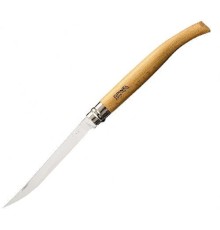 Нож филейный Opinel №15, нержавеющая сталь, рукоять из дерева бука, 000519