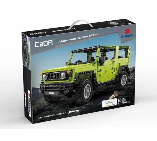 Радиоуправляемый конструктор CADA автомобиль SUZUKI JIMNY 1/12 (579 деталей)