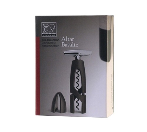 Штопор для вина механический Peugeot Altar Basalte