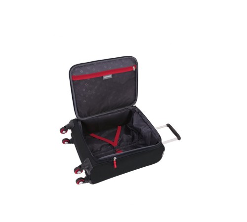 Чемодан WENGER AROSA, черный, полиэстер 750x750D добби, 35 x 21 x 58 см, 30 л