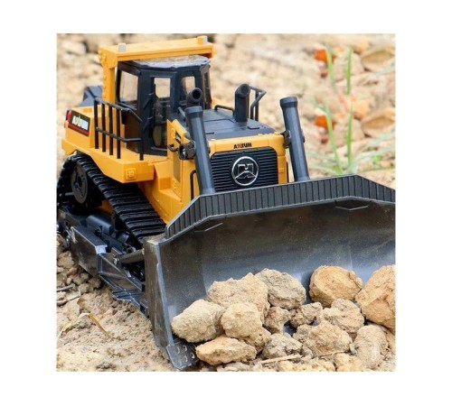 Радиоуправляемый бульдозер HUI NA TOYS 2.4G 11CH 1/16 RTR