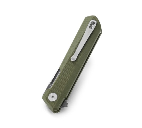 Нож Bestechman Dundee сталь D2, рукоять G10 зеленая