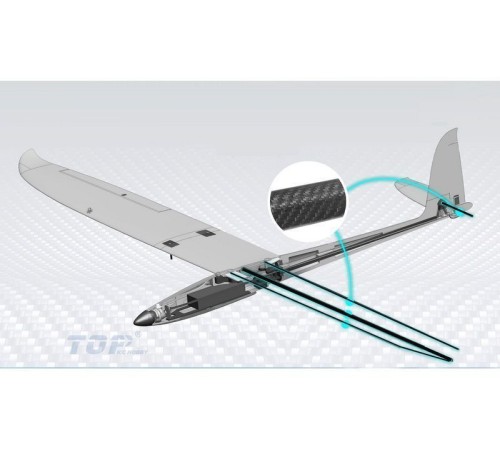 Радиоуправляемый планер Top RC Lightning 2100 (Propeller Power System) 2100мм 2.4G 4-ch LiPo RTF