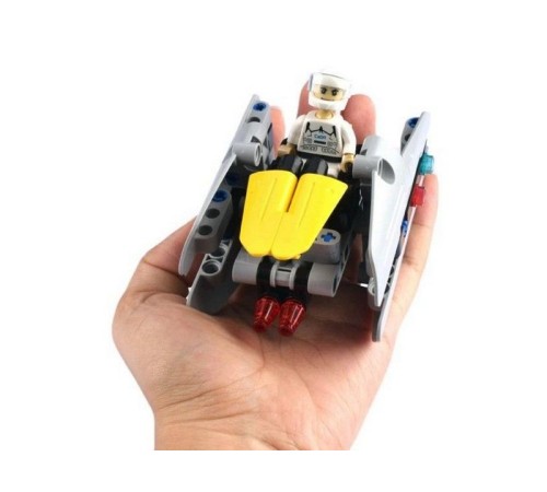 Конструктор CaDA Technic звездный отряд, соберите звездный корабль с C54001W+02W+04W (83 детали)