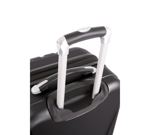 Чемодан SWISSGEAR TALLAC, черный, АБС-пластик, 35 x 25 x 55 см, 37 л
