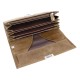 Портмоне WENGER Wildspitz, коричневый, кожа нубук, 17,5×3×9,5 см
