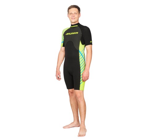 Короткий мужской гидрокостюм Salvimar RIVIERA Shorty Men, 3мм, L