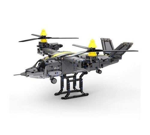 Конструктор CADA конвертоплан Tiltrotor Aircraft (1436 деталей)