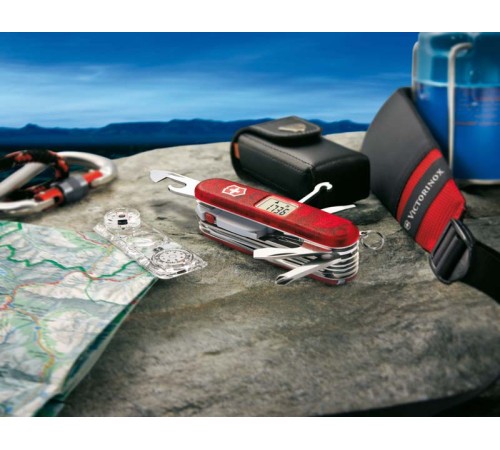 Набор VICTORINOX Expedition Kit: нож, чехол, линейка, компас, лупа, термометр, уровень, точилка