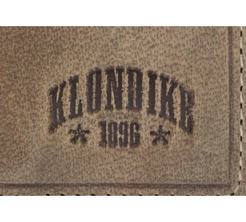 Бумажник KLONDIKE «Jamie», натуральная кожа в коричневом цвете, 9 х 10,5 см