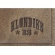 Бумажник KLONDIKE «Jamie», натуральная кожа в коричневом цвете, 9 х 10,5 см