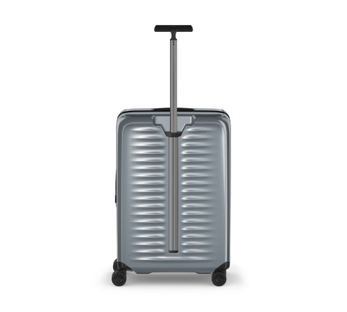 Чемодан VICTORINOX Airox, серебристый, 100% поликарбонат Makrolon, 46x29x69 см, 74 л