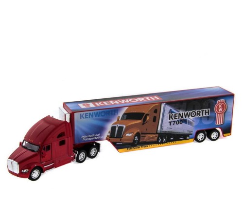 Машина Kinsmart 1:40 Keworth T700 инерция  в/к
